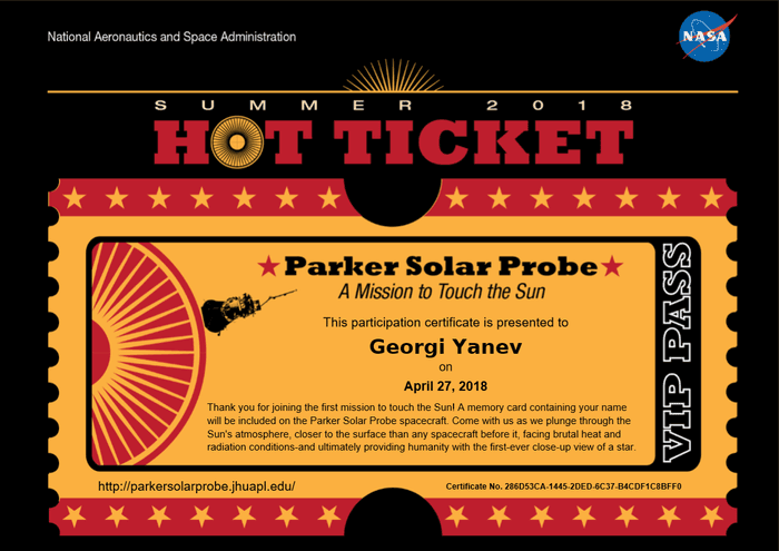 nasa-parker-solar-probe-georgi-yanev